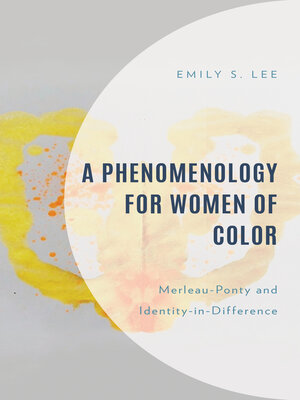 cover image of A Phenomenology for Women of Color